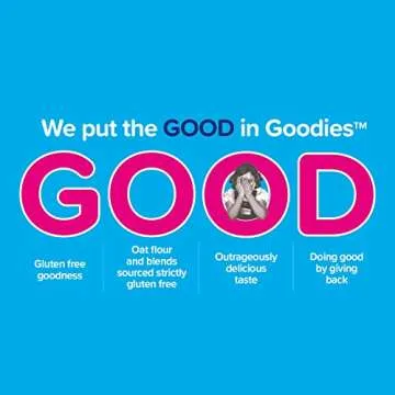 Goodie Girl, Magical Gluten Free Animal Crackers Snack Packs | Gluten Free, Peanut Free, Dairy Free, Egg Free (24 Individual Packs)