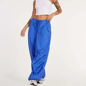 Miqil Women Baggy Cargo Pants for Trendy Casual Wear