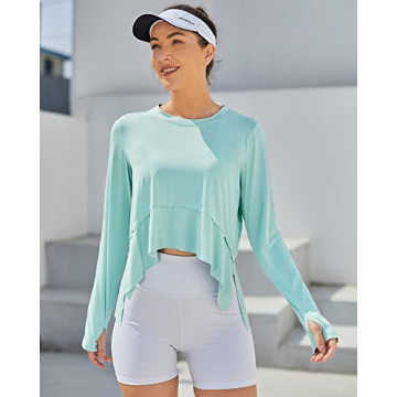 G4Free UV Sun Protection Long Sleeve Shirt for Women
