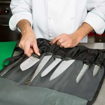Mercer Culinary 8-Piece Knife Roll Set for Chefs