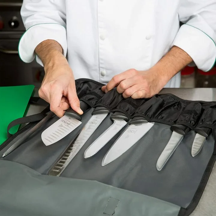 Mercer Culinary 8-Piece Knife Roll Set for Chefs