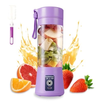 Portable Blender Cup Mini USB Juicer 380ml Perfect for Smoothies