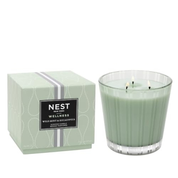 NEST New York Wild Mint Eucalyptus 3-Wick Candle