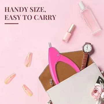 MORGLES Acrylic Nail Clippers - Professional Manicure Tool