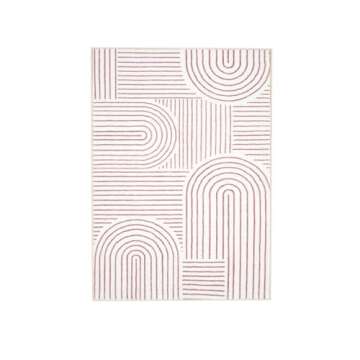 Lahome Abstract Soft Washable Area Rug for All Spaces