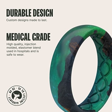 Groove Life Aspire Aurora Women's Silicone Ring - Size 9