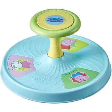 Playskool Peppa Pig Sit 'n Spin Toy for Toddlers
