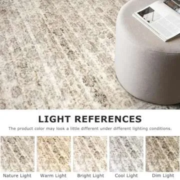 SIILOOM 2x6 Washable Runner Rug for Stylish Comfort