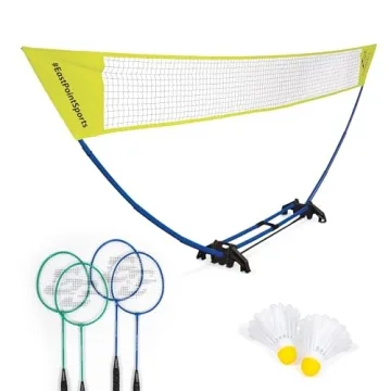 EastPoint Sports Easy Setup Deluxe Badminton Set