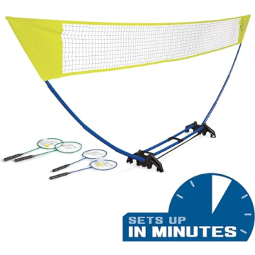 Easy Setup Badminton Set for Outdoor Fun and Fitness
