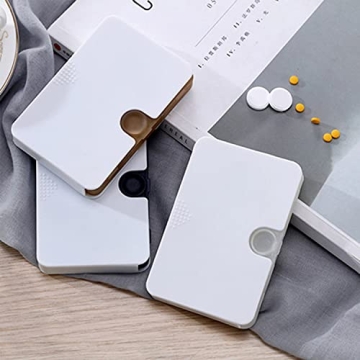 Portable Pill Organizer with 6 Compartments for Travel