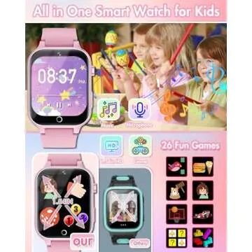 Smart Watch for Kids: Video Camera & Fun Educational Games