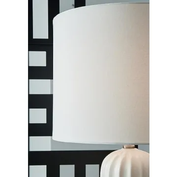 Stylish 24 Inch Ceramic Table Lamp Set by Ashley