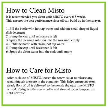 Misto Oil Sprayer: Eco-Friendly Frosted Glass Kitchen Tool