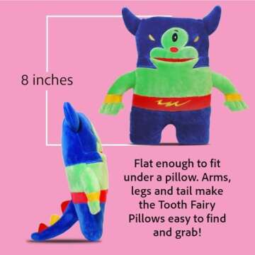 Tooth Brigade Tooth Fairy Pillow - Enchanting Plush Buddy
