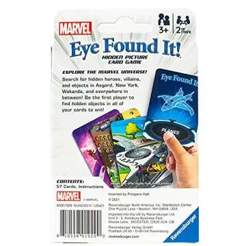 Ravensburger Marvel Eye Found It Card Game - Engaging Board Game for Children and Adults | Enhances Skill Development | Fun Family Entertainment | Over 3 Million Sold Worldwide