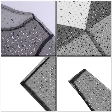 Stylish Mesh Rhinestone Cover Up Dress for Summer