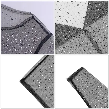 Stylish Mesh Rhinestone Cover Up Dress for Summer