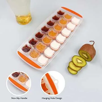 Cute Cat Shaped Ice Cube Molds - BPA Free, Easy Release, Fun!