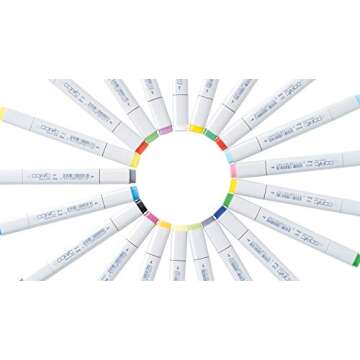 Copic Marker with Replaceable Nib, 100-Copic, Black,CMO-100C