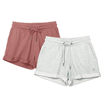 icyzone Workout Lounge Shorts for Women - Stylish Comfort