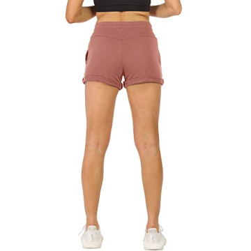 icyzone Workout Lounge Shorts for Women - Stylish Comfort