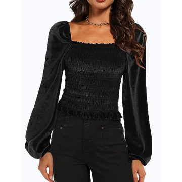 Stylish Zeagoo Women's Velvet Top for Any Occasion