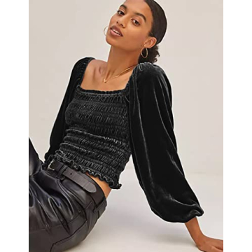 Stylish Zeagoo Women's Velvet Top for Any Occasion
