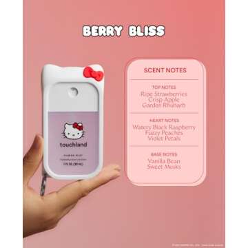 Touchland x Hello Kitty Hand Sanitizer + Mist Case