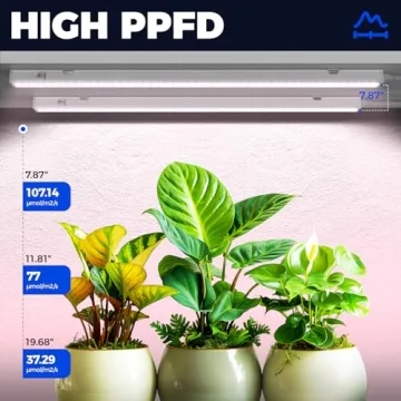 Barrina T5 Grow Lights for Indoor Plants 2ft 80W 8-Pack