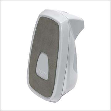 Acrimet Premium Desktop Tape Dispenser, Plastic, Non-Skid Base (Heavy Duty) (White Color)