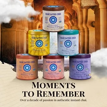 Blue Lotus Golden Masala Chai - 100 Cups of Authentic Flavor