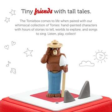 Tonies Smokey Bear Audio Toy Figurine