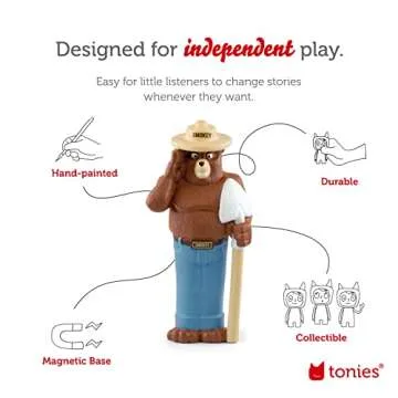 Tonies Smokey Bear Audio Toy Figurine