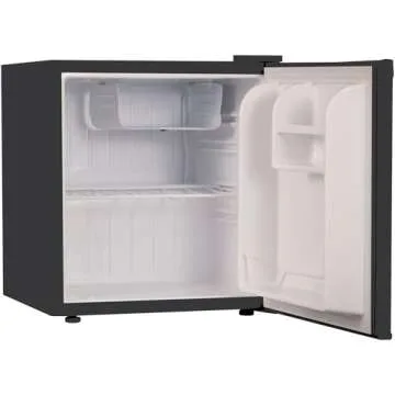 Compact Single Door Mini Fridge - Efficient & Quiet Cooling