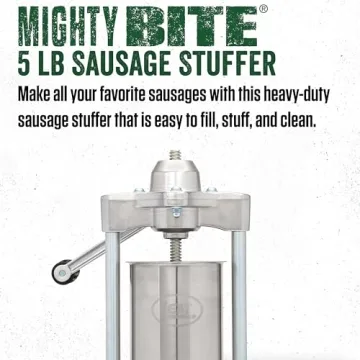 LEM Mighty Bite 5LB Stainless Steel Sausage Stuffer