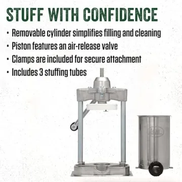 LEM Mighty Bite 5LB Stainless Steel Sausage Stuffer