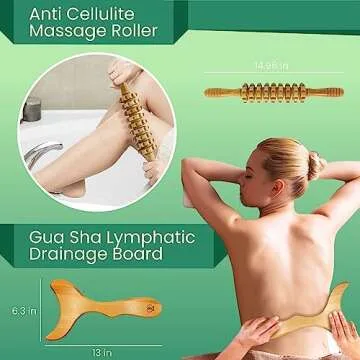 Wood Therapy Massage Tools Set for Body Sculpting