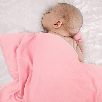 Soft DRESHOW BQUBO Newborn Receiving Blanket Bow Hat Gloves Set