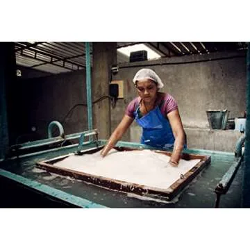 Indigo Artpapers Watercolor Paper Wiropad, 24 Sheets, 6x12 (140lb/300g) | Handmade 100% Cotton Rag, Cold Pressed, Acid-Free Water Color Paper with 4 Natural Deckle Edges, Watercolor Pad Sketchbook