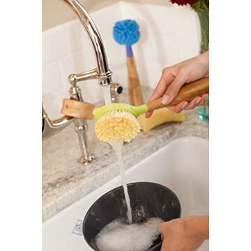 Eco-Friendly Full Circle Be Good Dish Brush for Kitchen