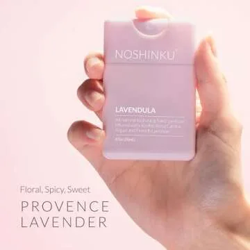 Noshinku Lavender Hand Sanitizer Refill Kit - Eco-Friendly