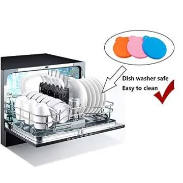 SACRONS Can Covers Universal Silicone Can Lids for Pet Food Cans Fits Most Standard Size Dog and Cat Can Tops BPA Free