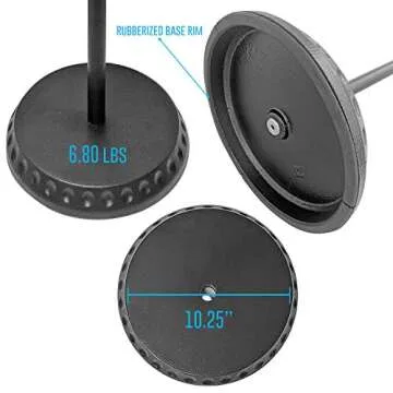 AxcessAbles Quick Release Microphone Stand for Performers