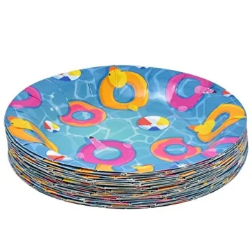 Gift Boutique Pool Party Supplies Set for 24 Guests
