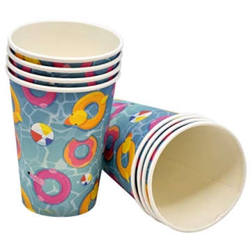 Gift Boutique Pool Party Supplies Set for 24 Guests