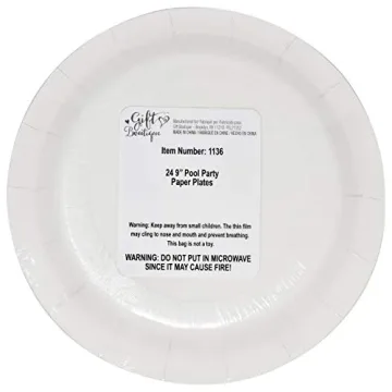 Gift Boutique Pool Party Supplies Set for 24 Guests