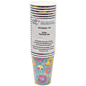 Gift Boutique Pool Party Supplies Set for 24 Guests