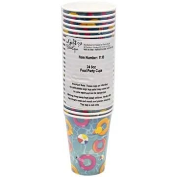 Gift Boutique Pool Party Supplies Set for 24 Guests