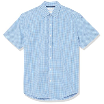 Amazon Essentials Men's Regular-Fit Poplin Shirt - Comfort & Style